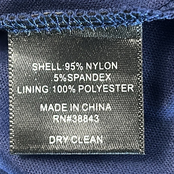 1942- Sam Edelmam Mini Dress Navy Blue Color Size 8 NWT - Picture 6 of 6